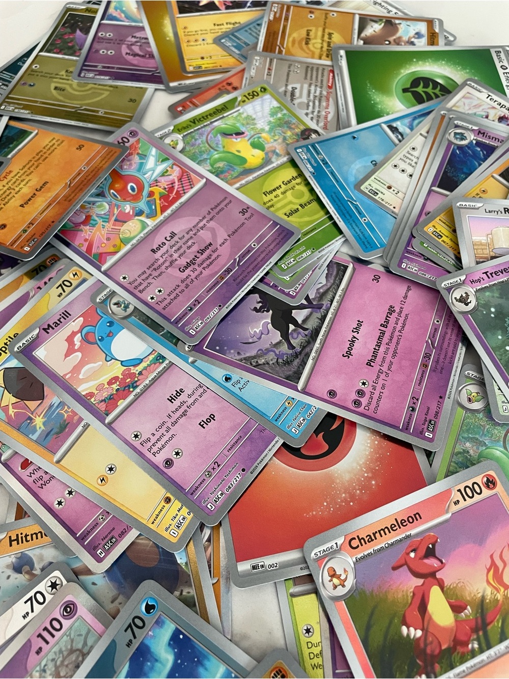 81 Pokemon Holo& Reverse Holo Card Lot- modern rare collection bundle